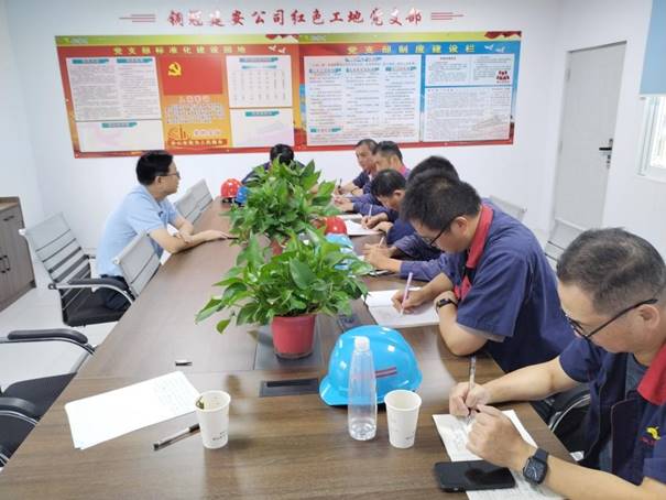 公司開展第三季度安全、環保、消防綜合檢查 